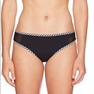 Profile blush desert palm side tab bikini bottom